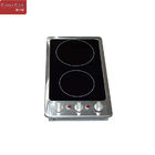 12 Zoll. Griff-Steuertimer-Edelstahl Shell Ceramic Radiant Electric Cooktop
